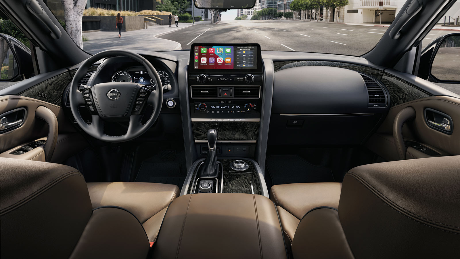 2023 Nissan Armada front cabin