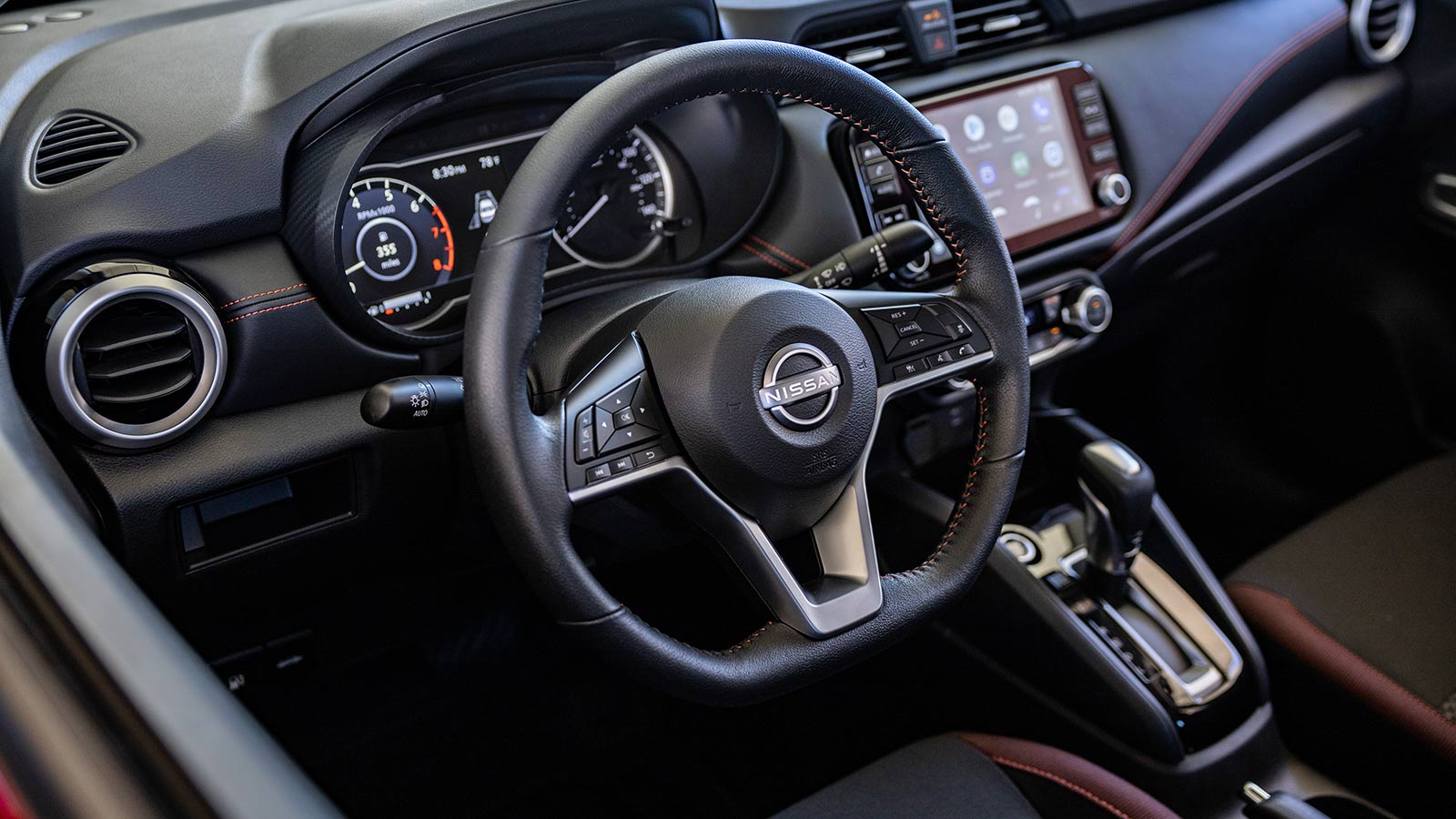 2023 Nissan Versa SR steering wheel
