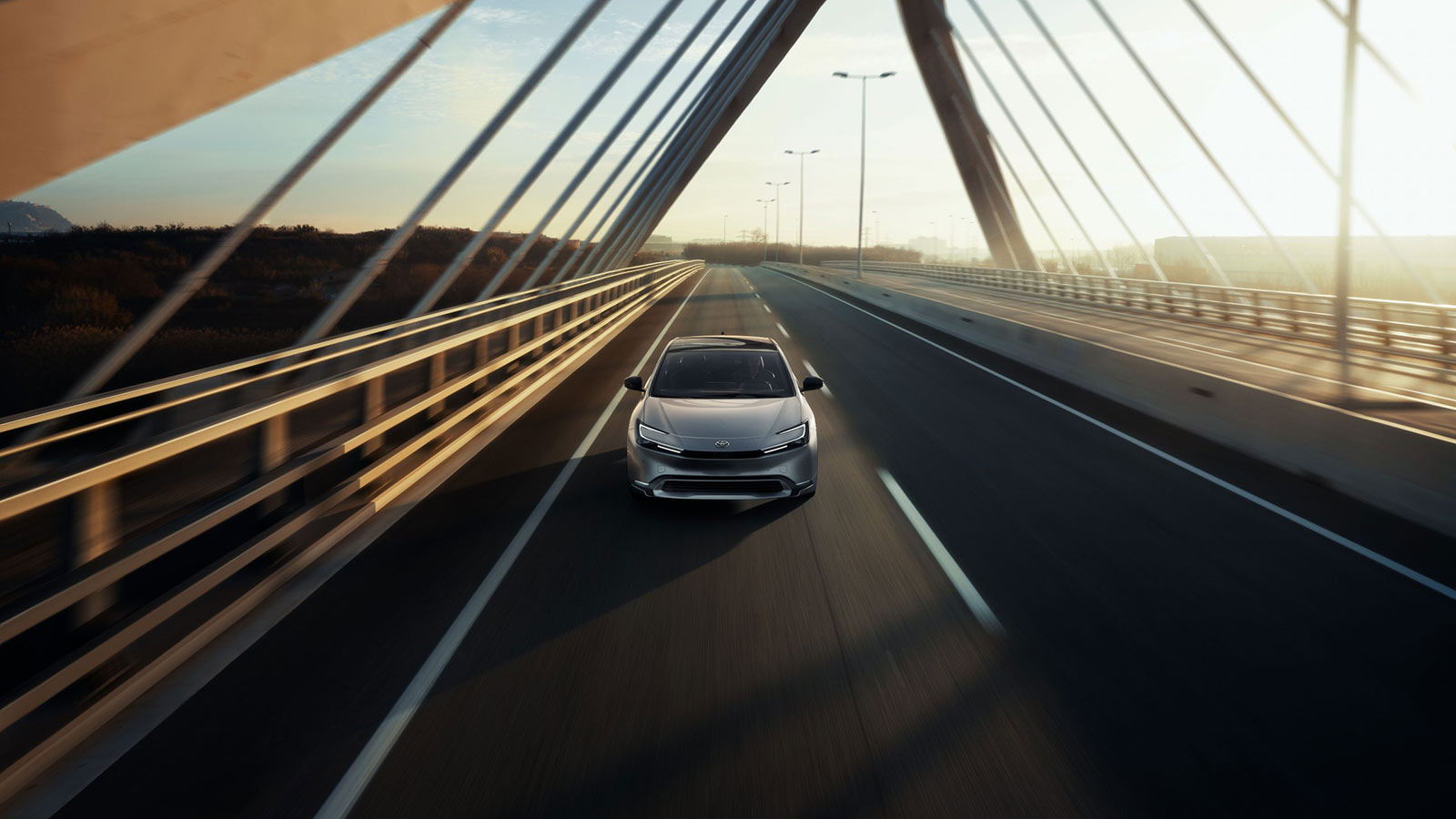 2023 Toyota Prius front driving