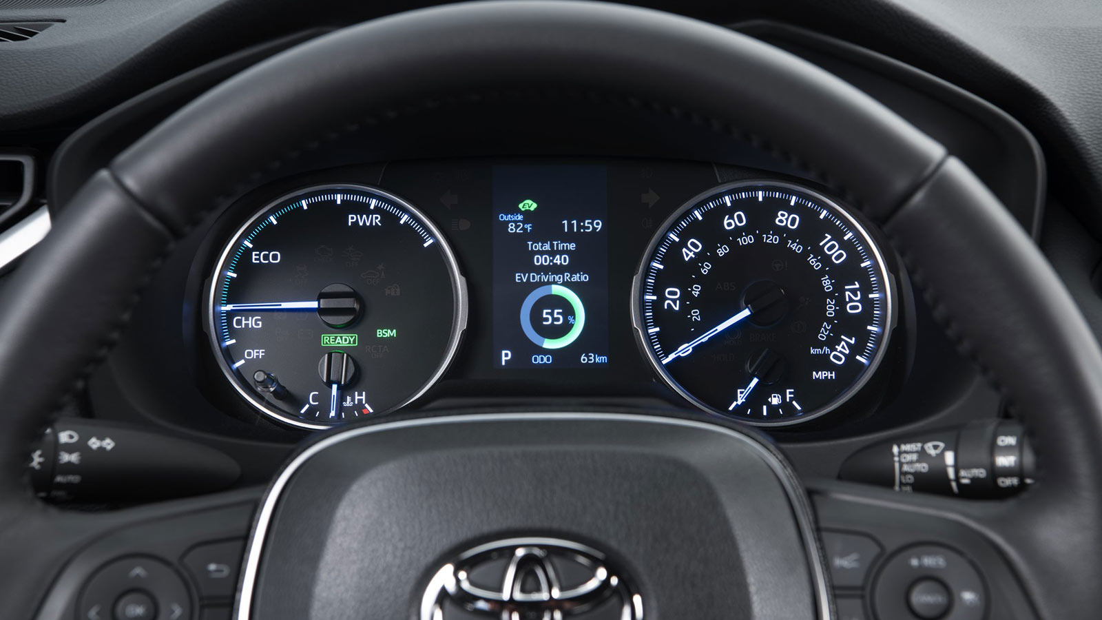 2023 Toyota RAV4 Hybrid instrument cluster