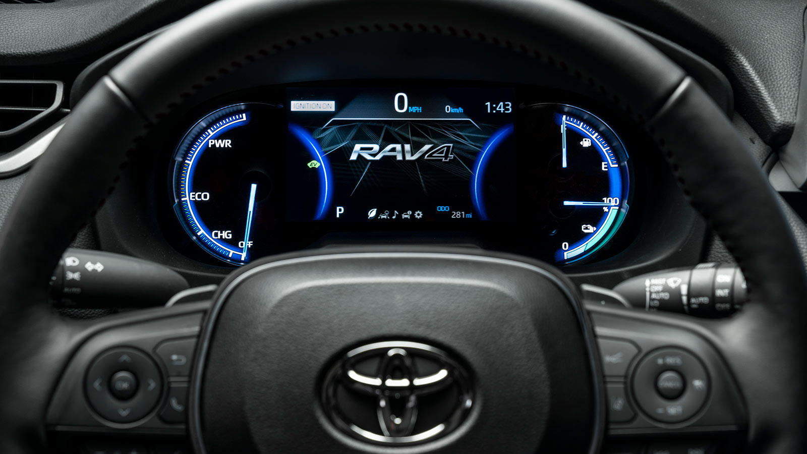 2023 Toyota RAV4 Prime SE instrument cluster