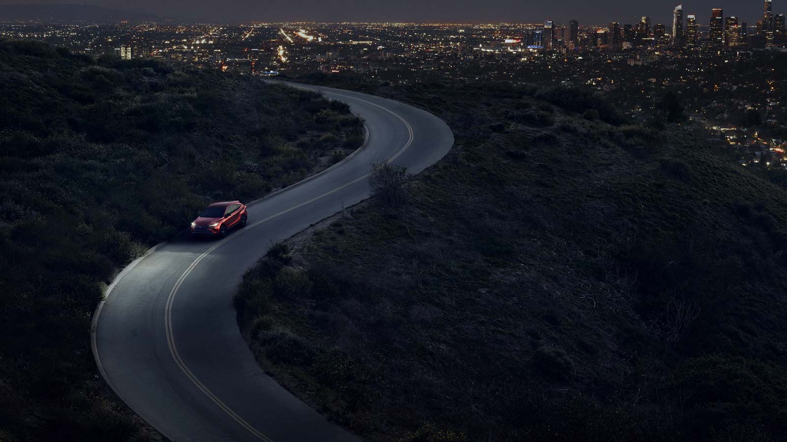 2023 Toyota Venza Nightshade Edition aerial