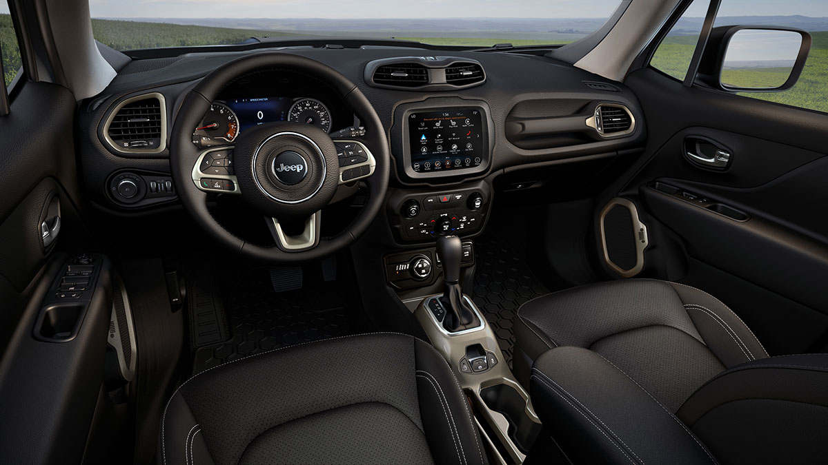 2023 Jeep Renegade limited interior.
