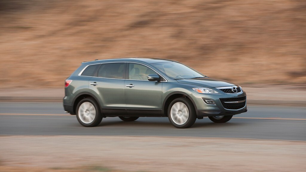 2011 Mazda CX-9 in dark grey.