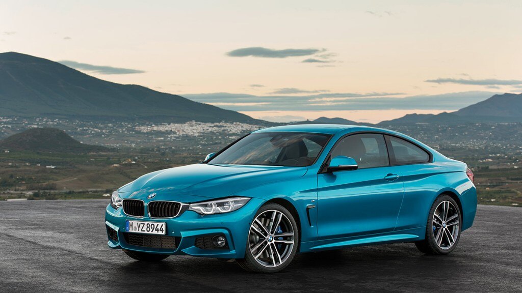 2017 BMW 4 Series in light blue