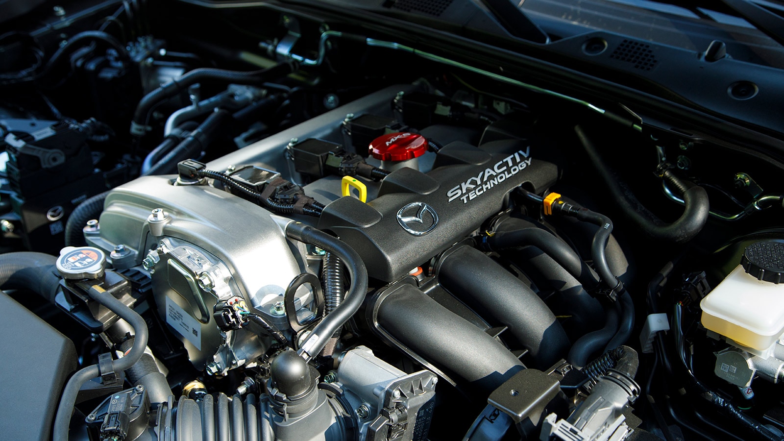 2022 Mazda MX-5 Miata engine..