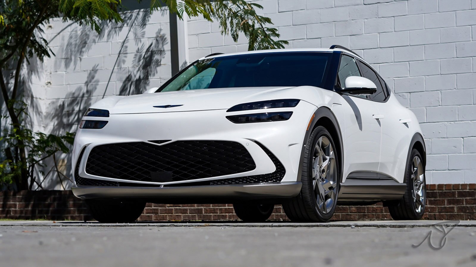 2023 Genesis GV60 left quarter panel