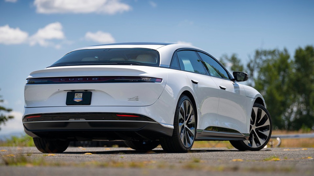 Lucid air rear deals