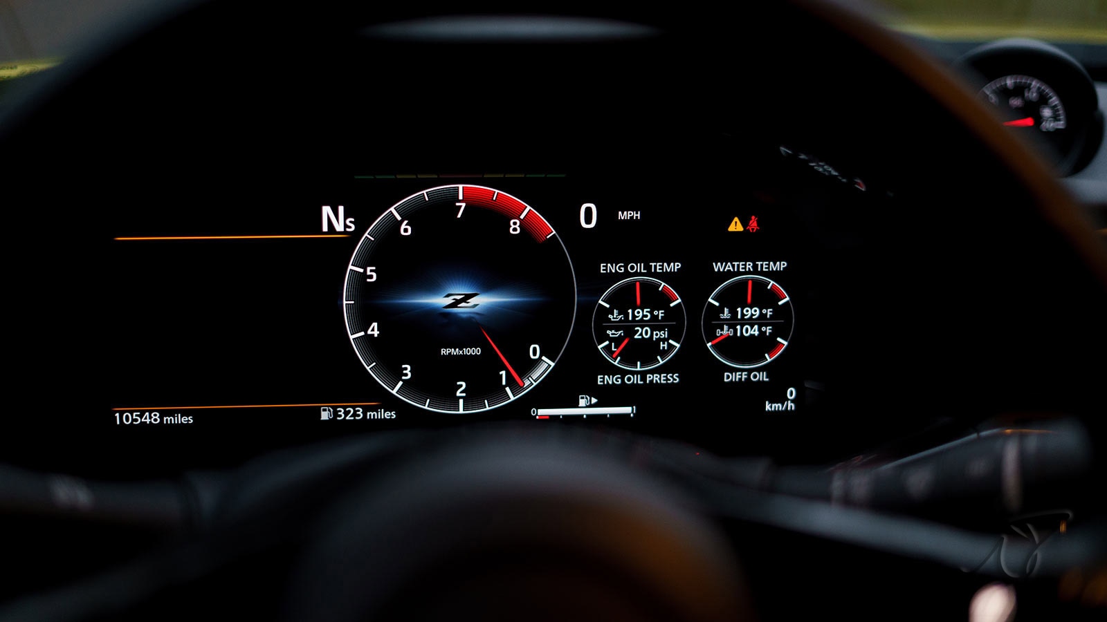Nissan Z Performance digital gauges