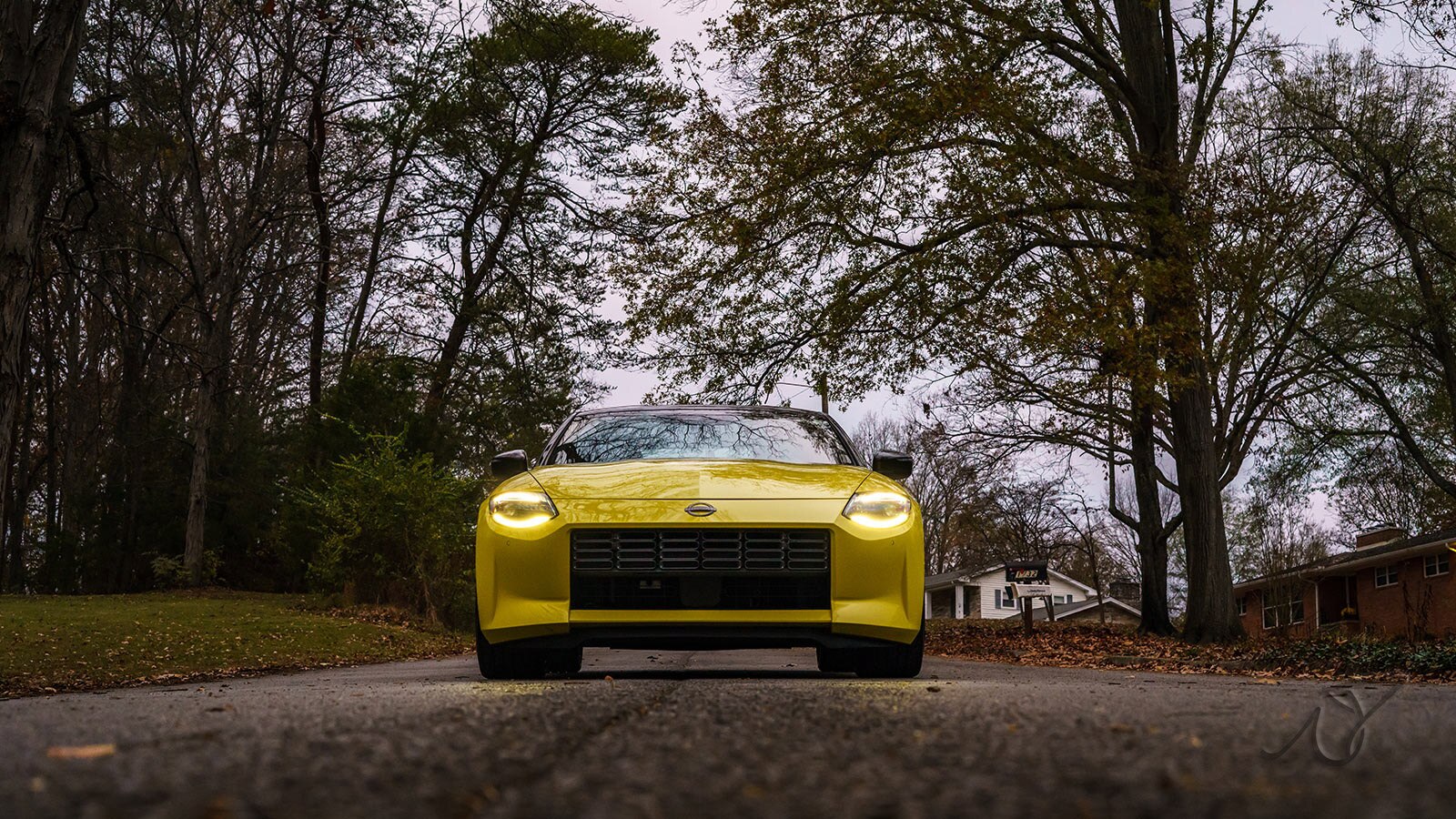Nissan Z Performance lower front in yellow