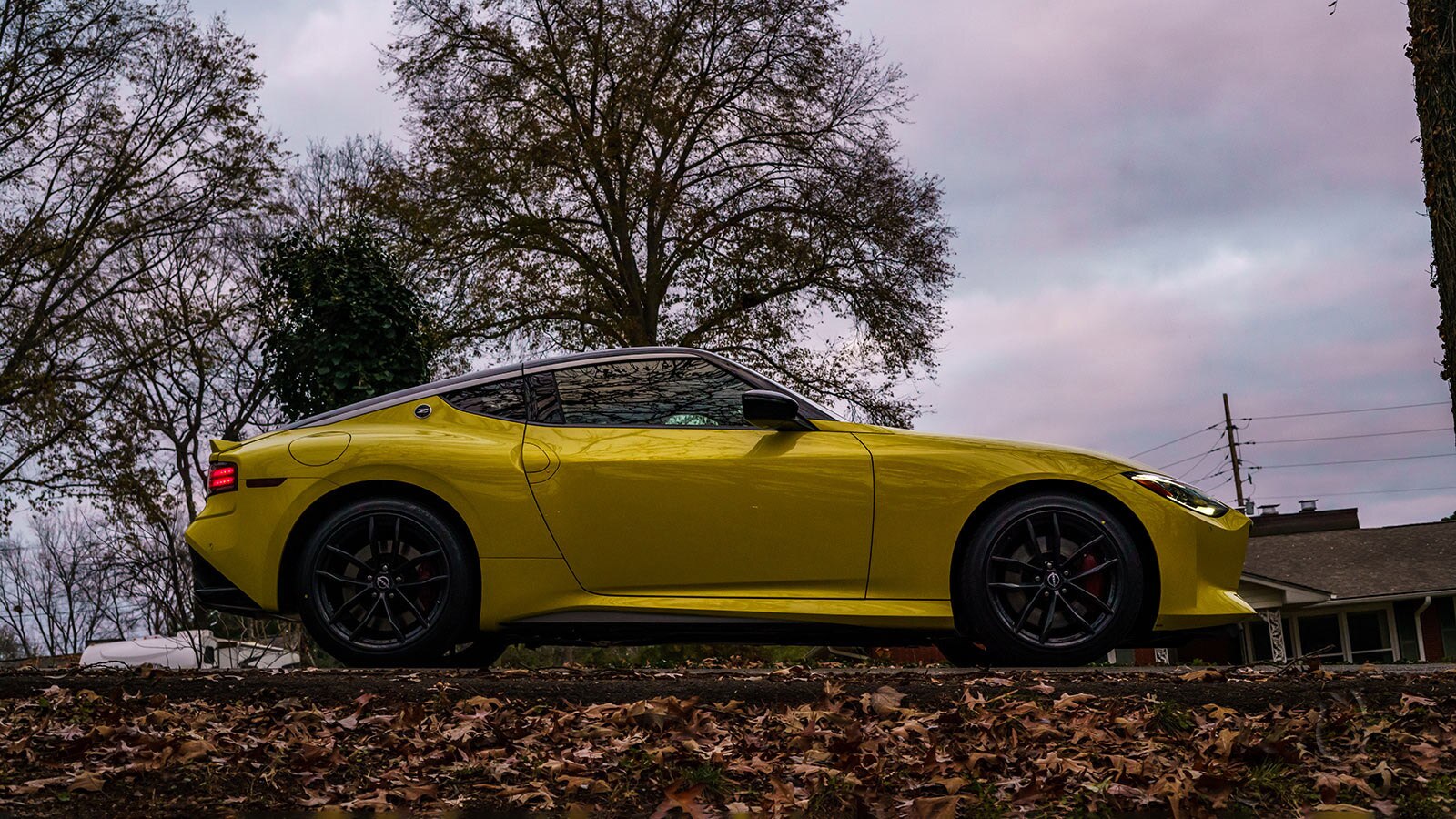 Nissan Z Performance profile in yellow