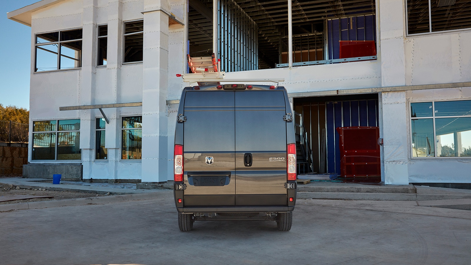 2023 Ram ProMaster rear in black