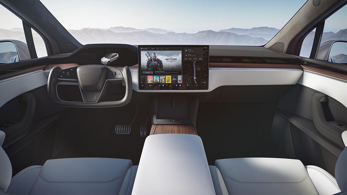 2023 Tesla Model X interior