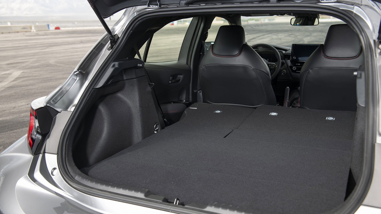 2023 Toyota GR Corolla cargo