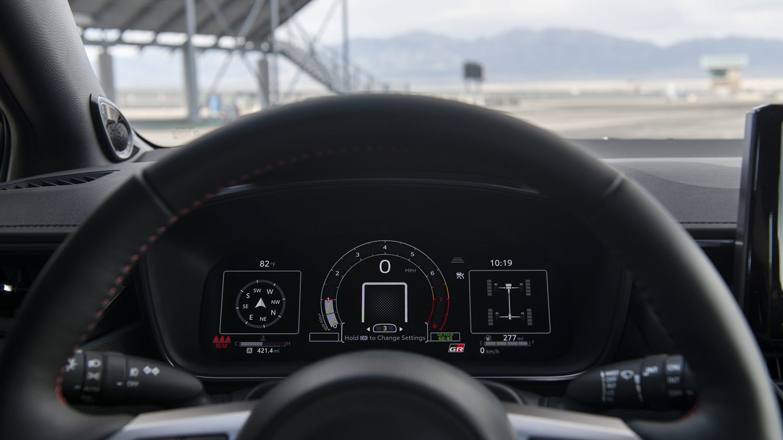 2023 Toyota GR Corolla cluster