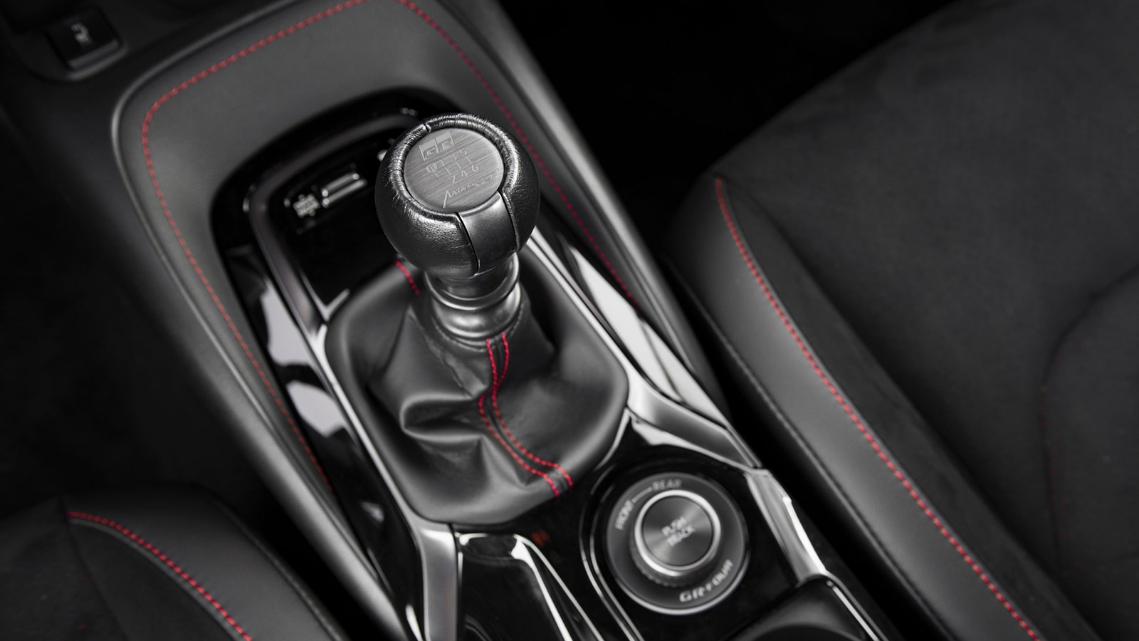 2023 Toyota GR Corolla gear shift