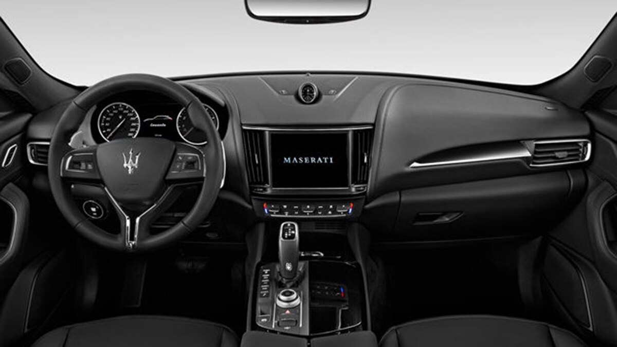 2023 Maserati Levante interior.
