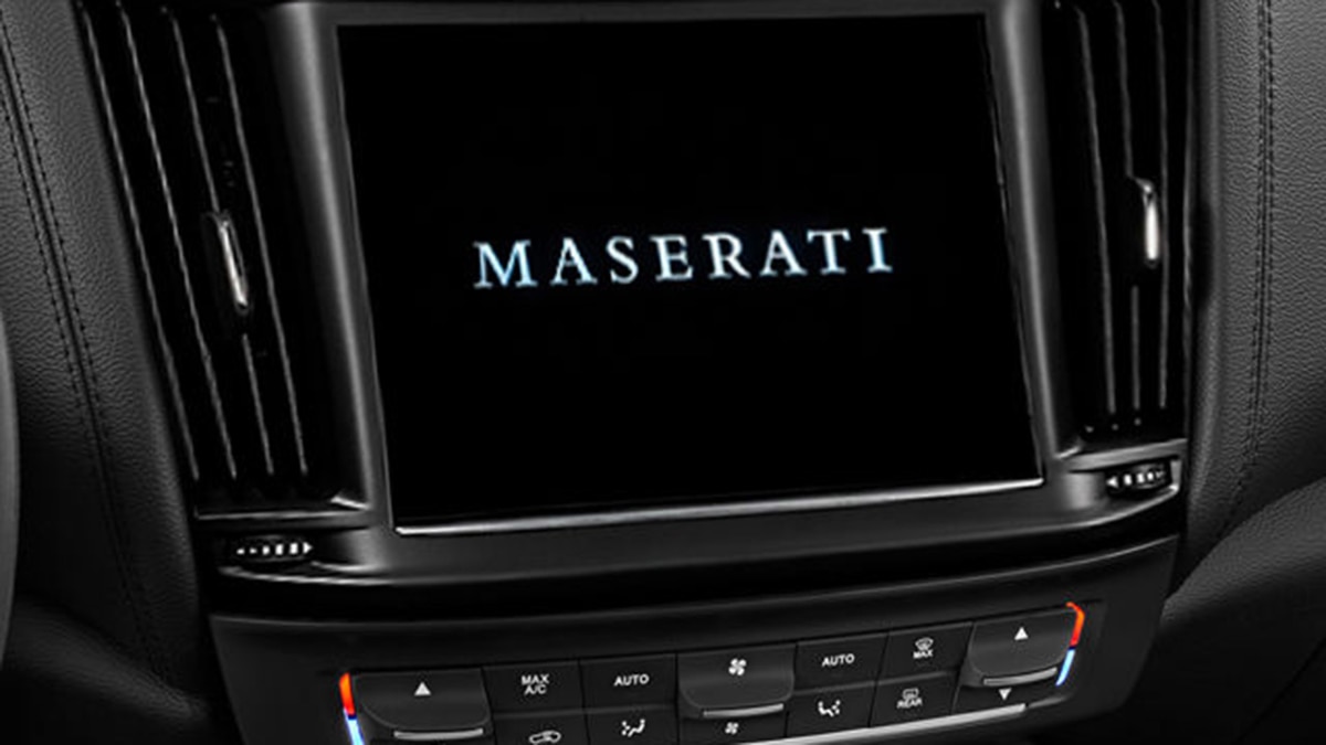 2023 Maserati Levante interior.
