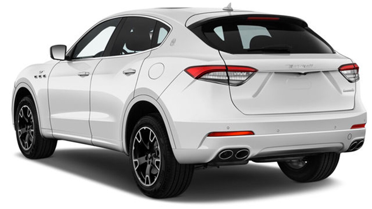 2023 Maserati Levante in white.