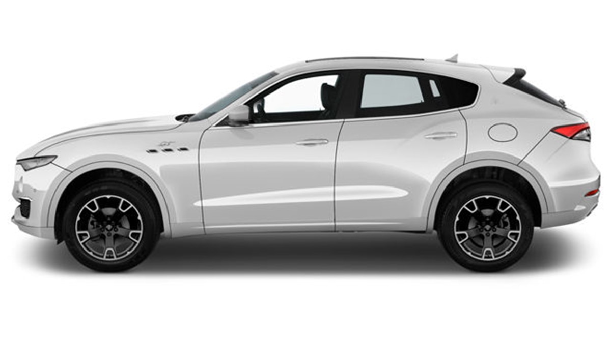 2023 Maserati Levante in white.