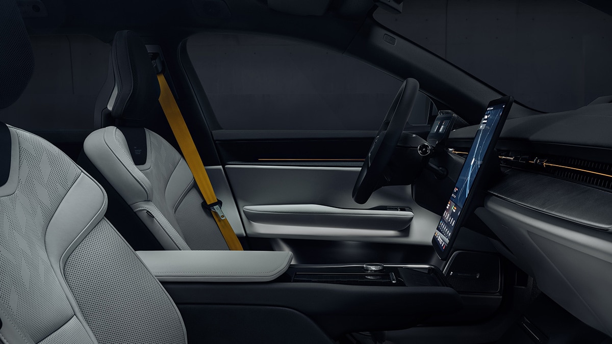 2024 Polestar 3 interior.