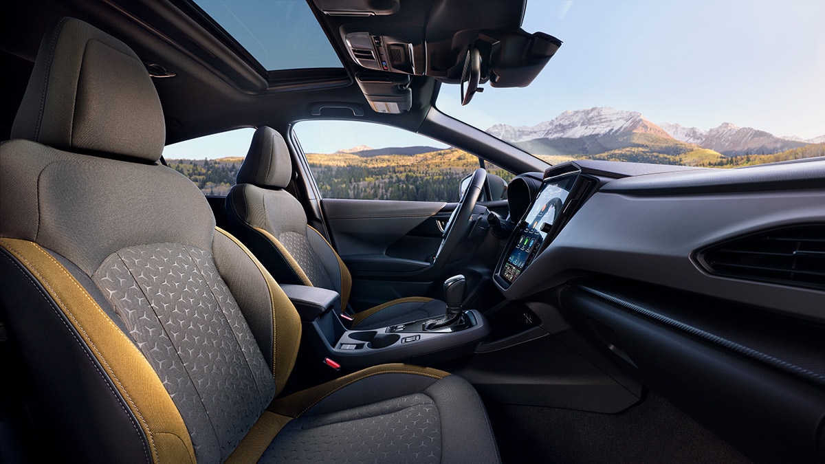2024 Subaru Cross trek interior.