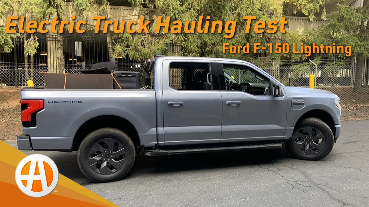 EV Hauling Test Moving Furniture in a Ford F150 Lightning Autotrader
