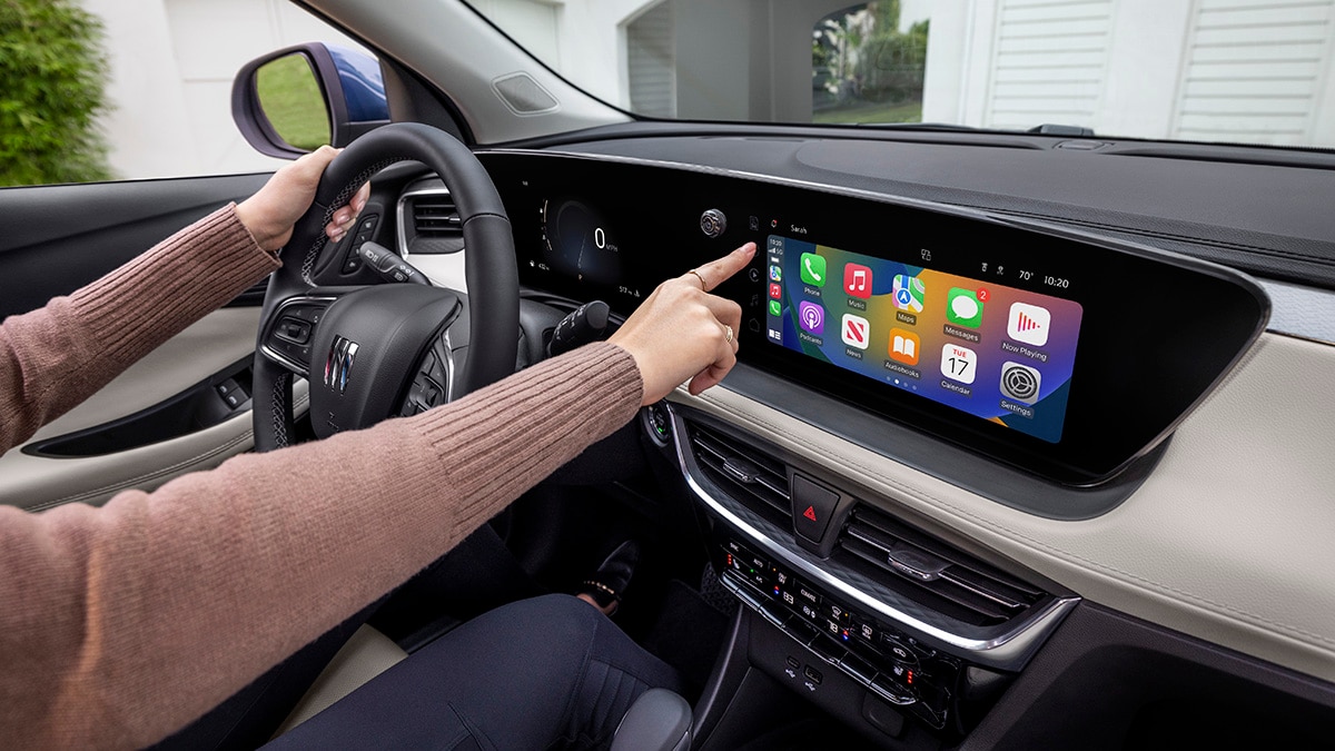 Virtual Cockpit System in the 2024 Buick Encore GX Avenir.