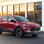 2024 Buick Encore GX Sport Touring in red.