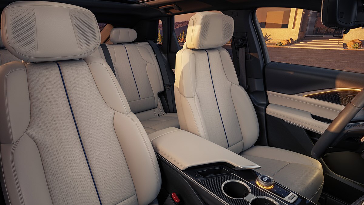 2024 Cadillac Lyriq interior.
