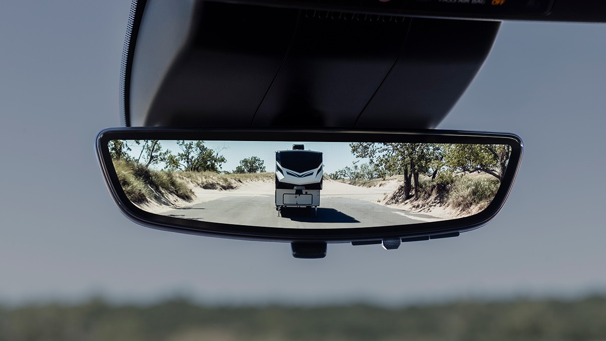 2024 GMC Sierra HD mirror.