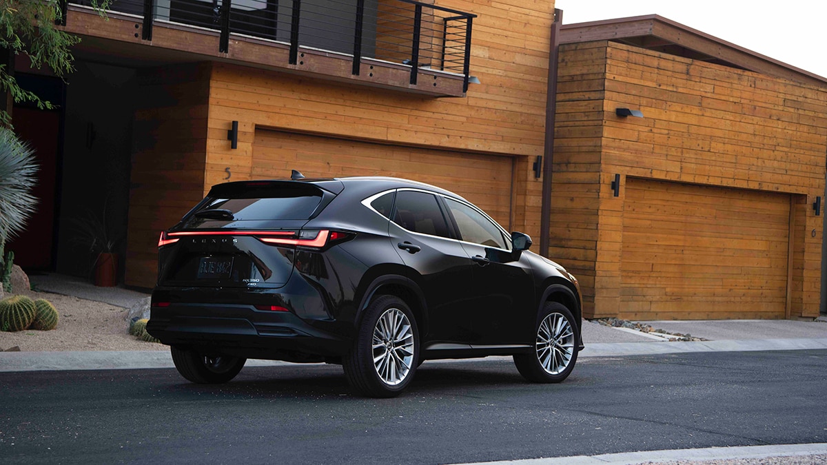 2024 Lexus NX 350 in caviar.