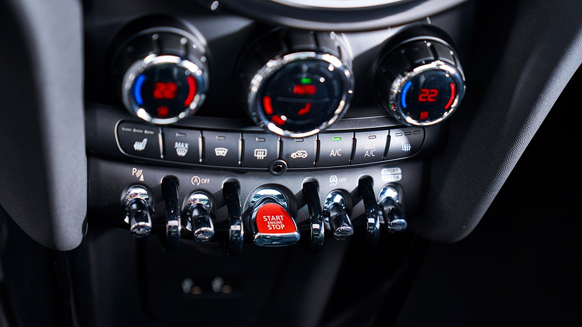 2024 Mini Cooper interior.
