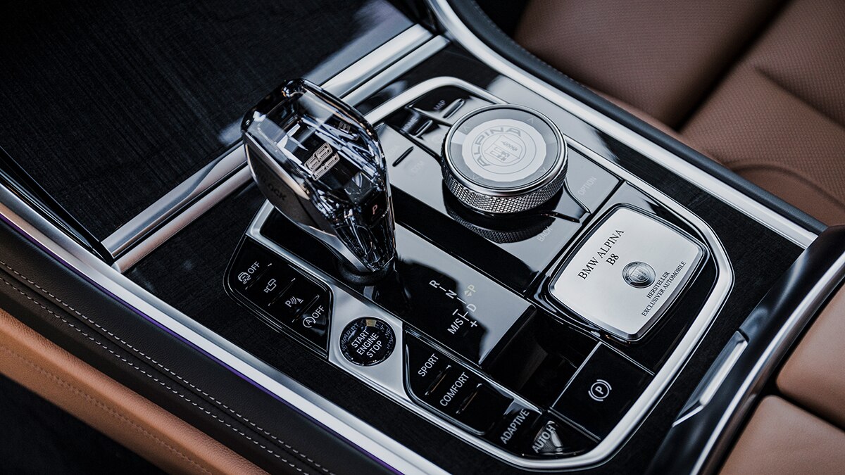 The 2022 BMW ALPINA B8 Gran Coupe interior