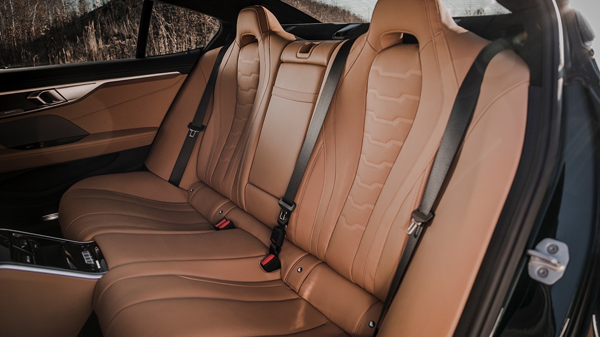 The 2022 BMW ALPINA B8 Gran Coupe interior