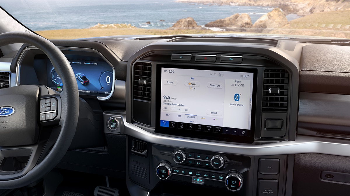 2023 Ford F-150 Lightning Pro interior