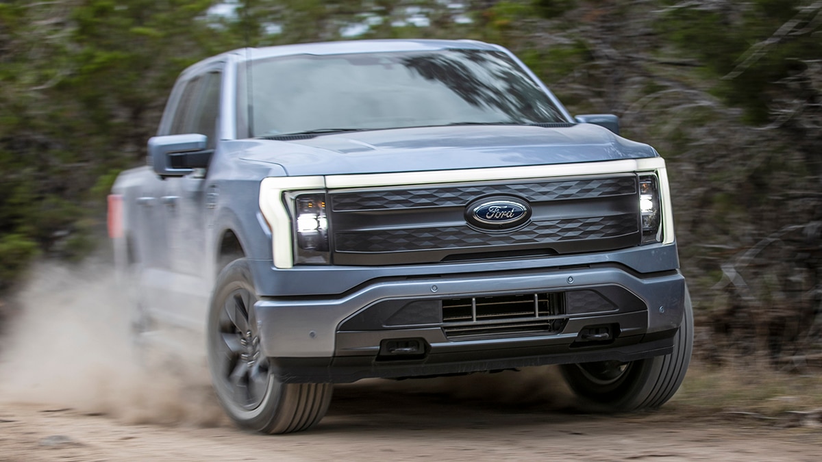 F-150 Lightning Lariat off-road