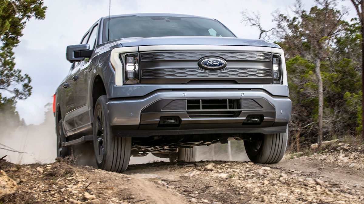F-150 Lightning Lariat off-road