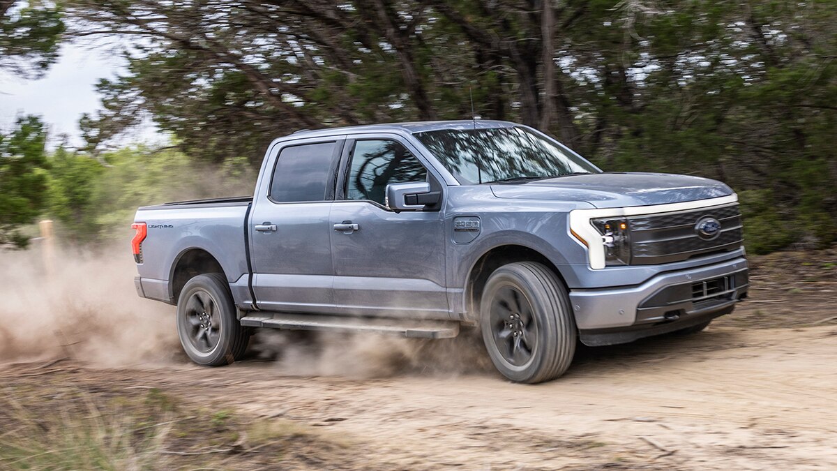 F-150 Lightning Lariat off-road