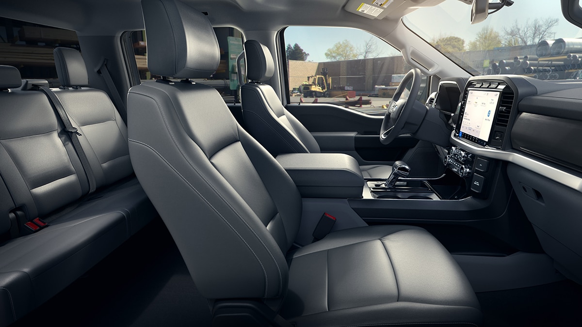 2023 Ford F-150 Lightning Pro interior
