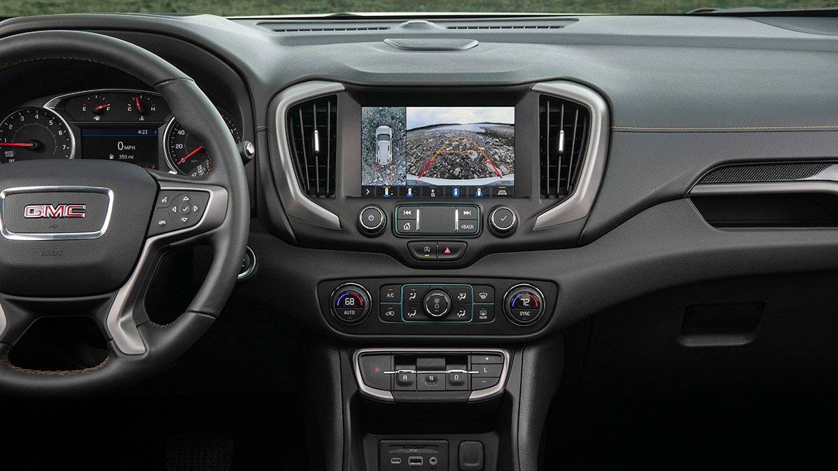 2024 GMC Terrain AT4 interior.