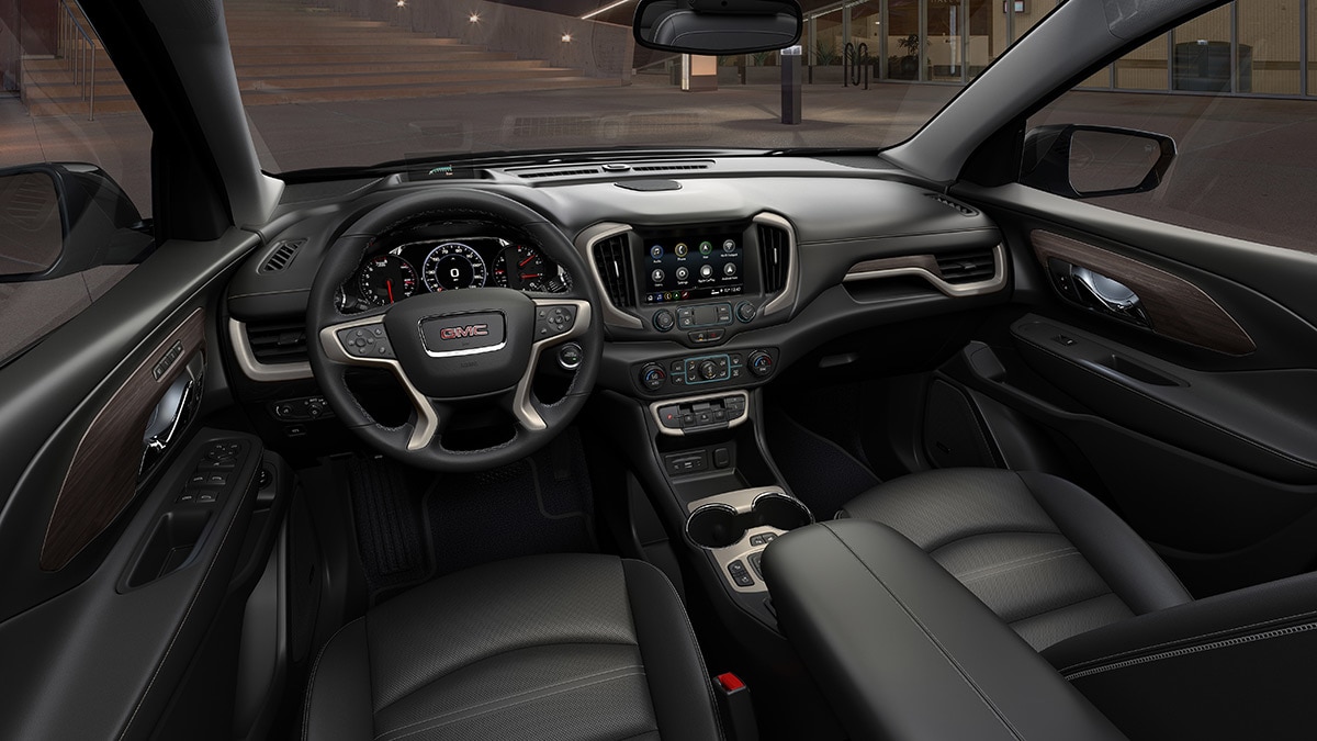 2024 GMC Terrain Denali interior.