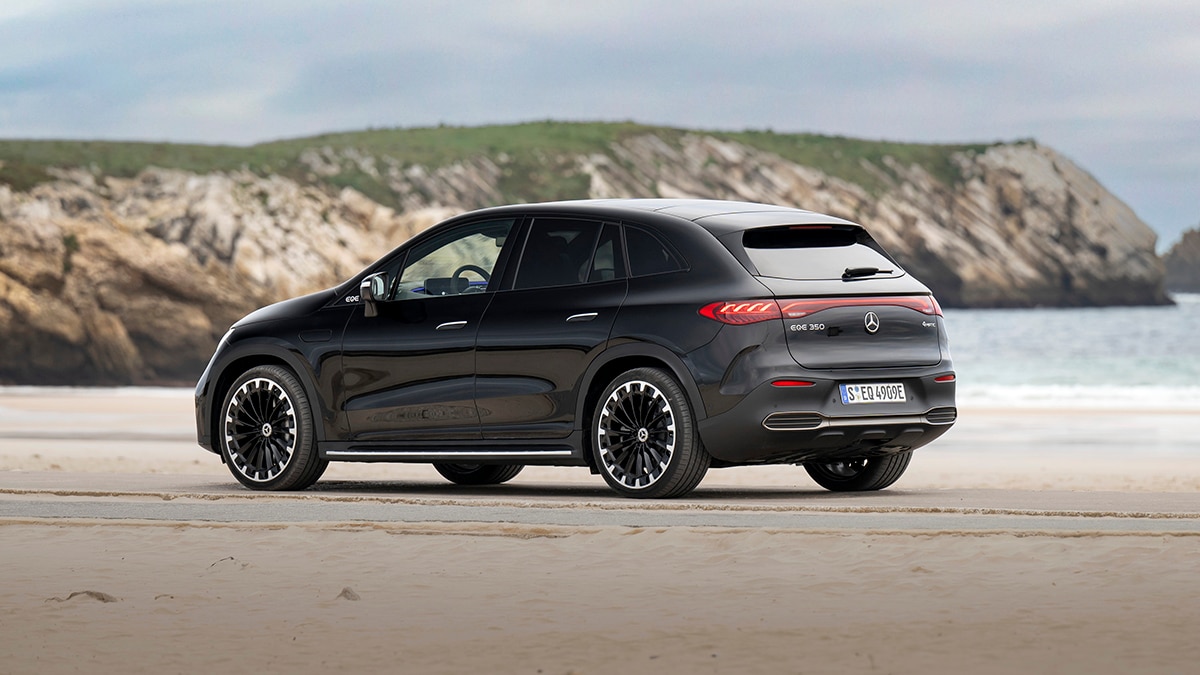 2023 Mercedes-EQ EQE 350+/350 4Matic in black