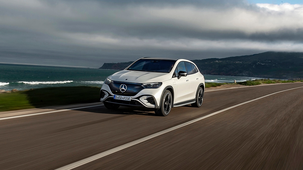 2023 Mercedes-Benz EQE SUV 500 4MATIC in white