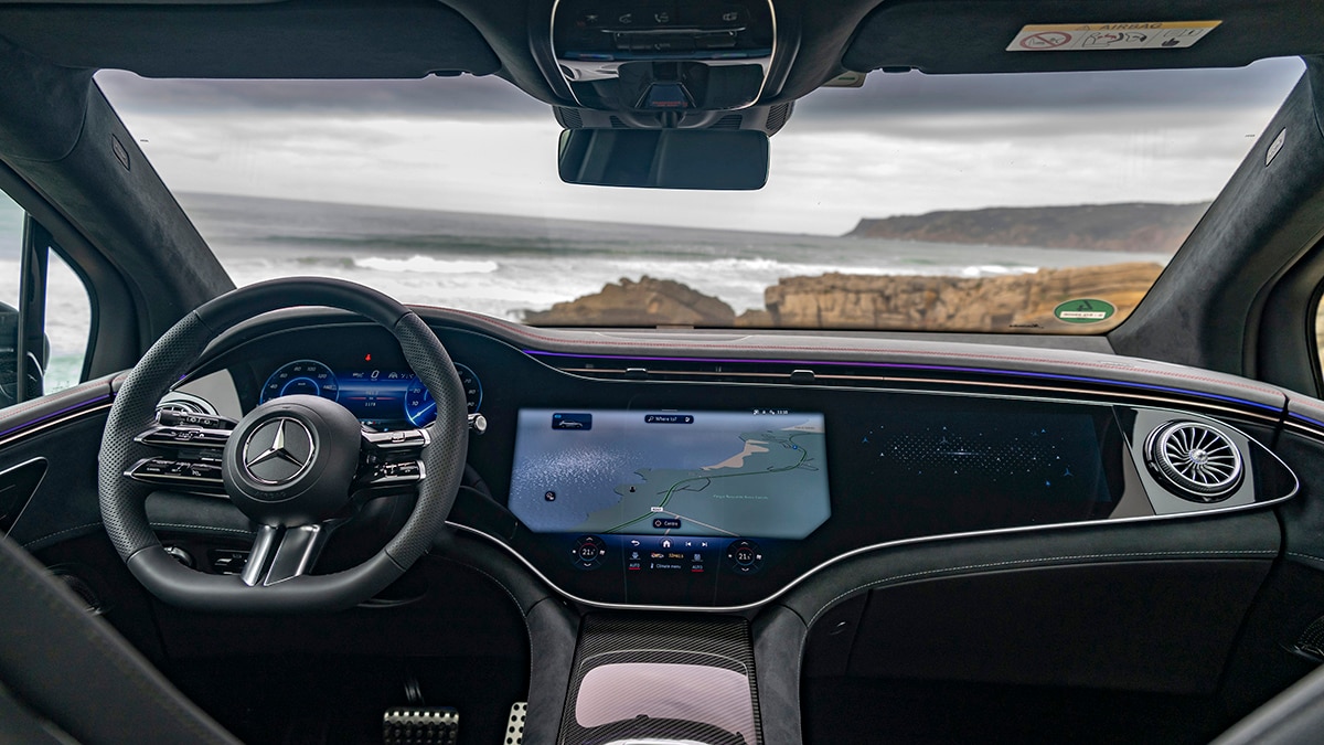 2023 Mercedes-Benz EQE SUV 500 4MATIC interior