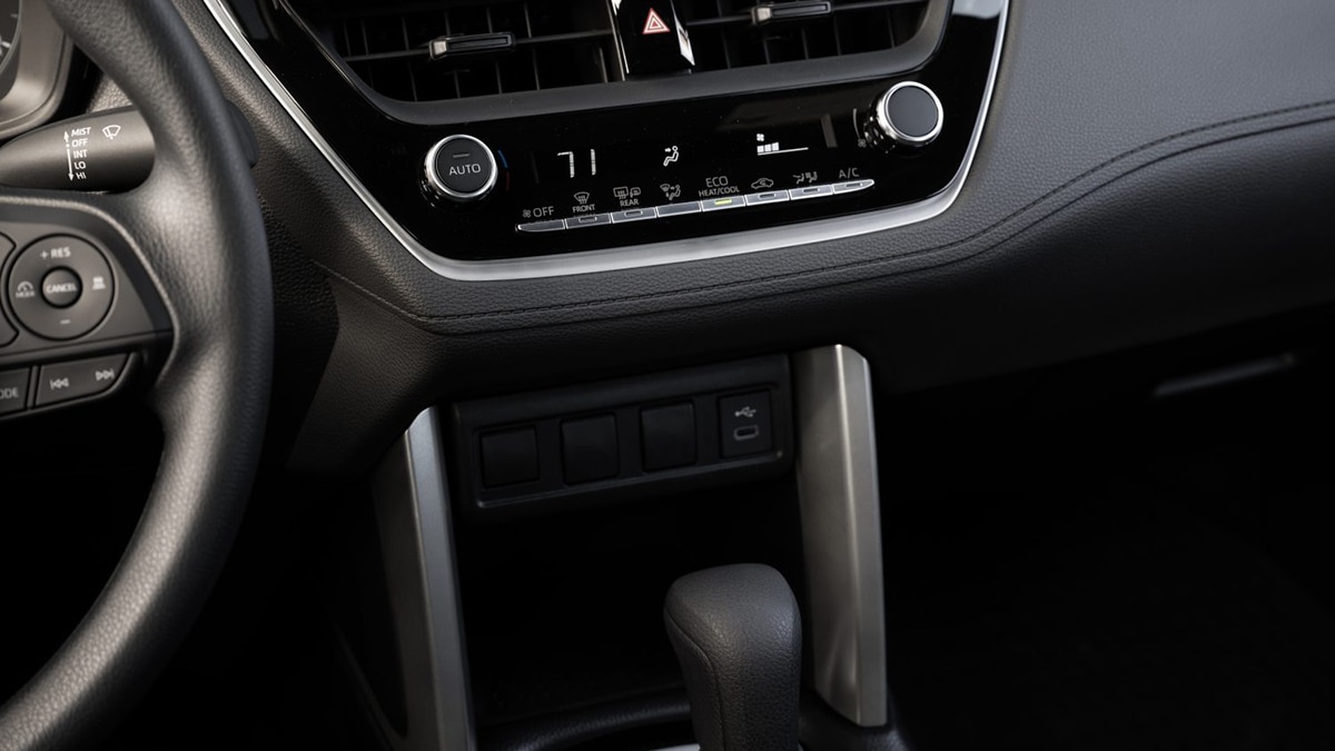 2023 Toyota Corolla Cross Hybrid S interior