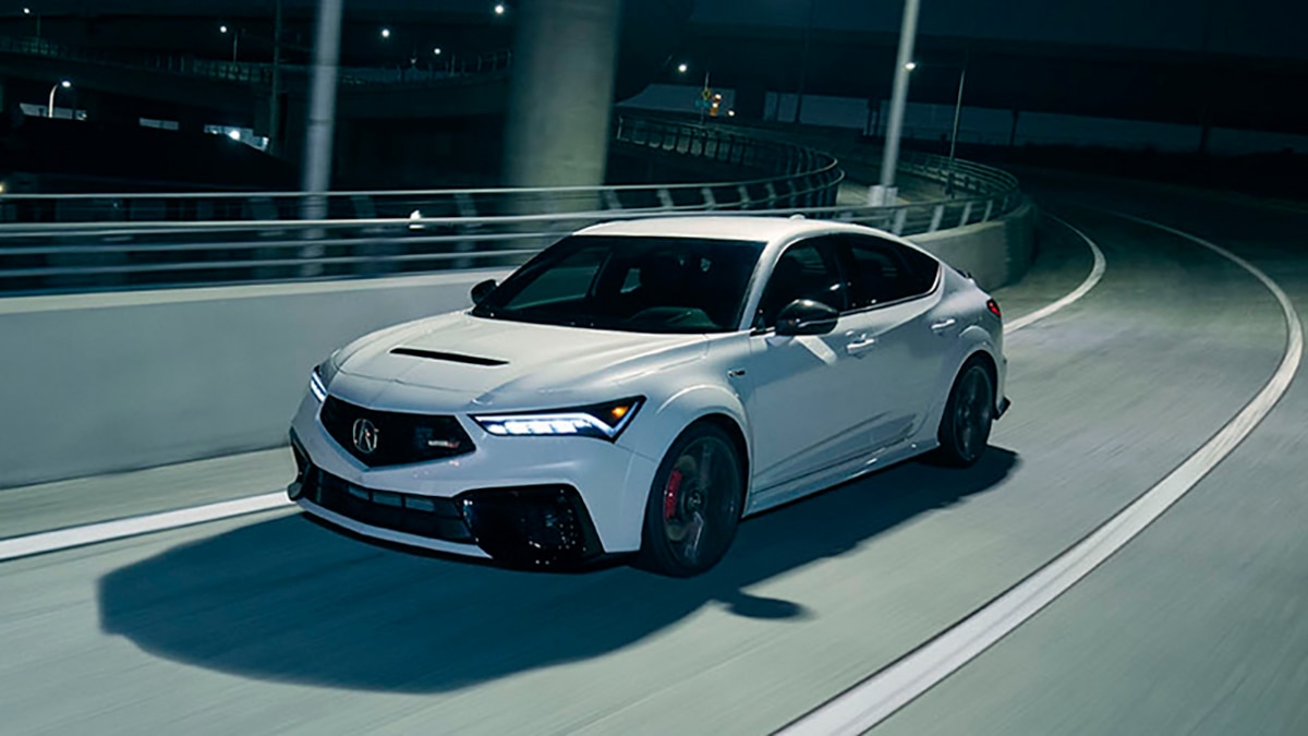 2024 Acura Integra Type S in white