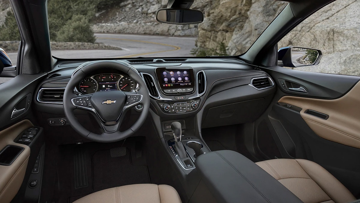 2024 Chevrolet Equinox interior.