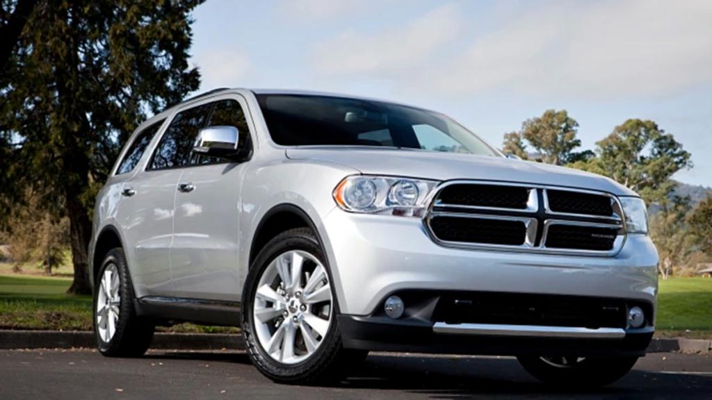 2013 Dodge Durango in grey.