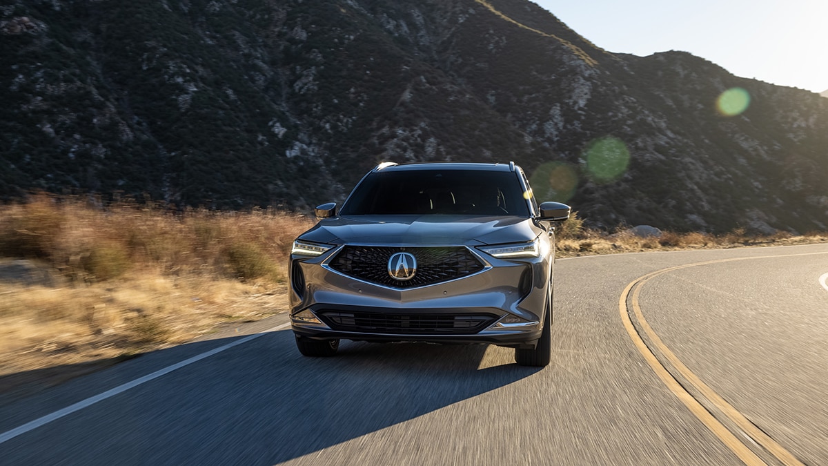 2022 MDX Advance in gray.